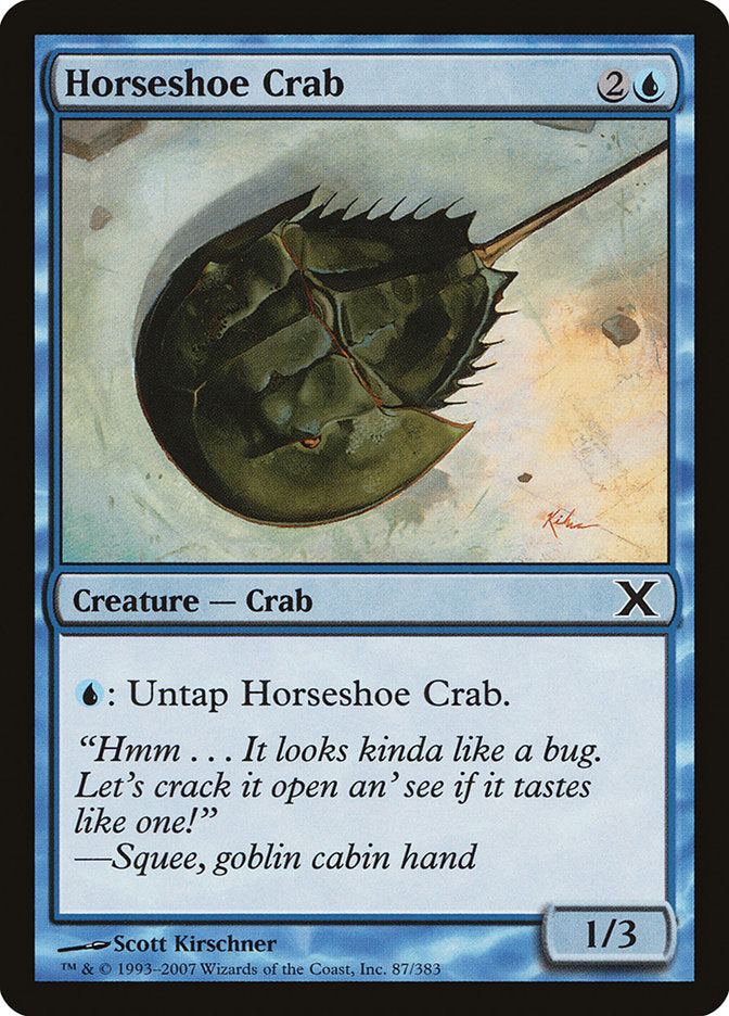 Horseshoe Crab [Tenth Edition] | Chromatic Games