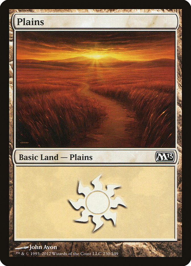 Plains (230) [Magic 2013] | Chromatic Games