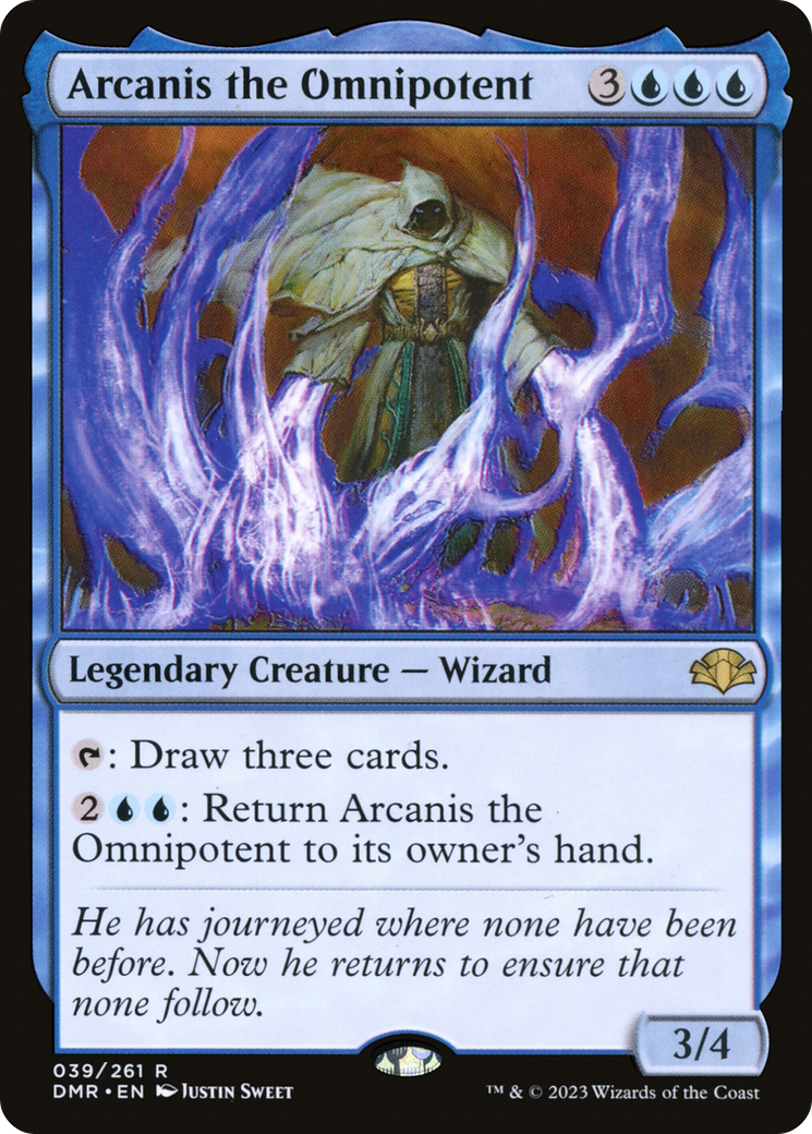 Arcanis the Omnipotent [Dominaria Remastered] | Chromatic Games