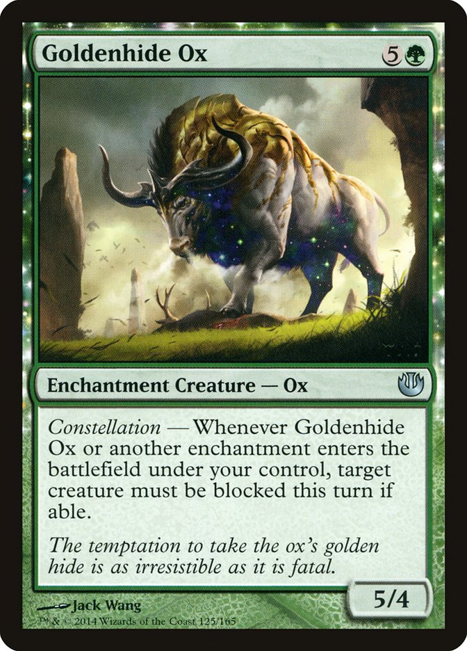 Goldenhide Ox [Journey into Nyx] | Chromatic Games