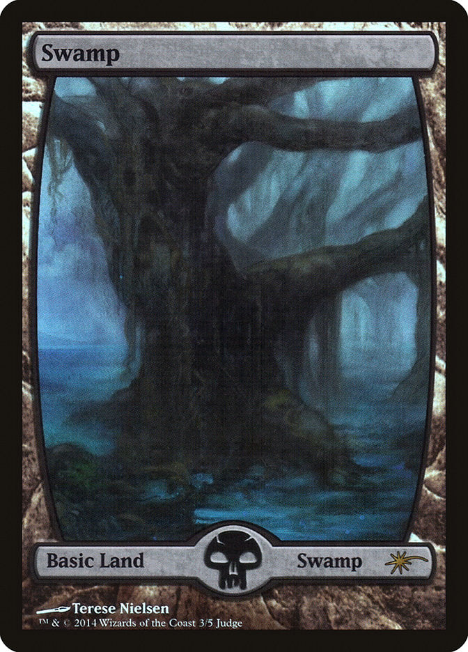 Swamp (3★) [Judge Gift Cards 2014] | Chromatic Games