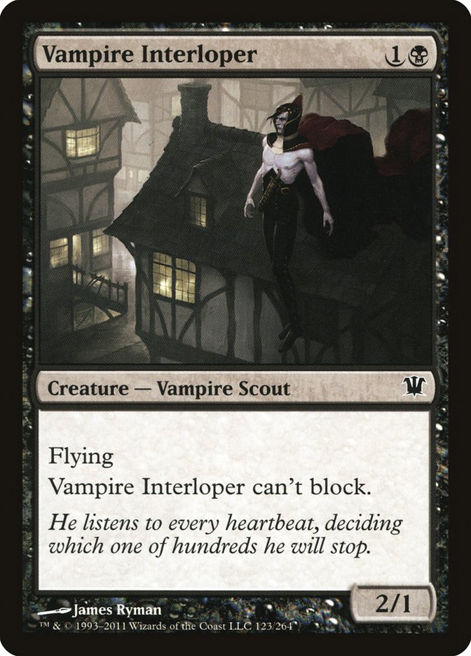 Vampire Interloper [Innistrad] | Chromatic Games