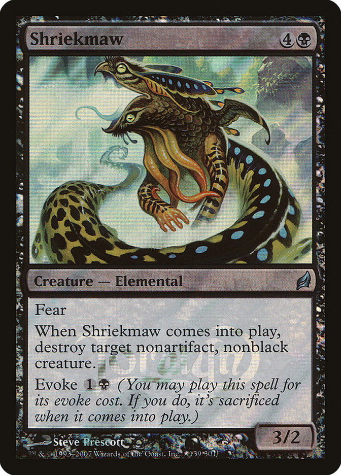 Shriekmaw [Lorwyn Promos] | Chromatic Games