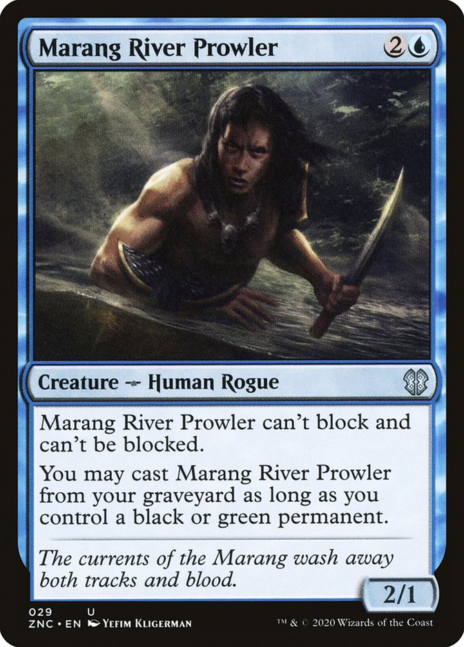 Marang River Prowler [Zendikar Rising Commander] | Chromatic Games