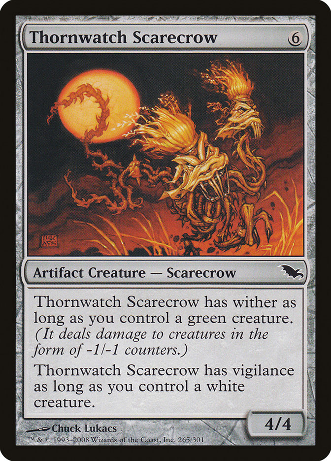 Thornwatch Scarecrow [Shadowmoor] | Chromatic Games