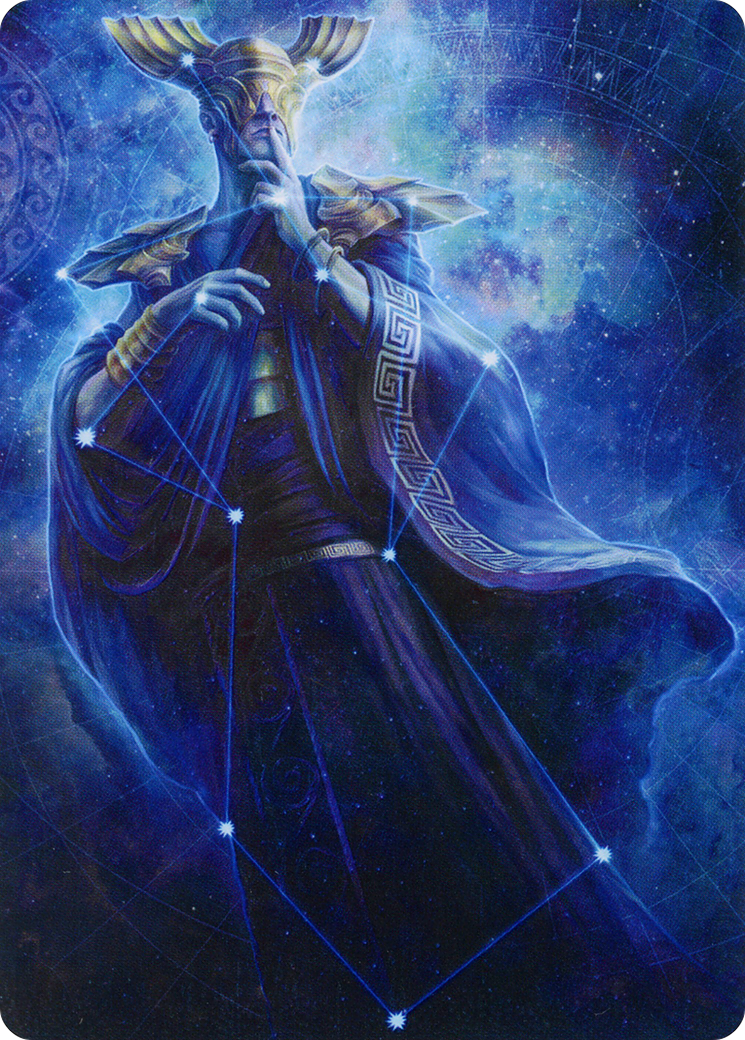 Atris, Oracle of Half-Truths Art Card [March of the Machine Art Series] | Chromatic Games