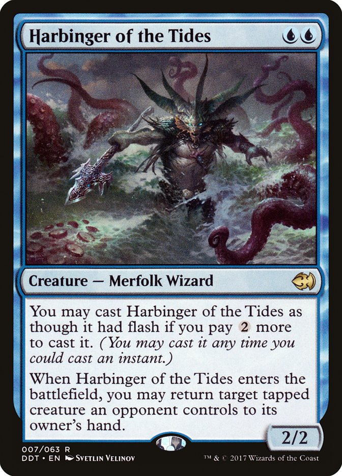 Harbinger of the Tides [Duel Decks: Merfolk vs. Goblins] | Chromatic Games