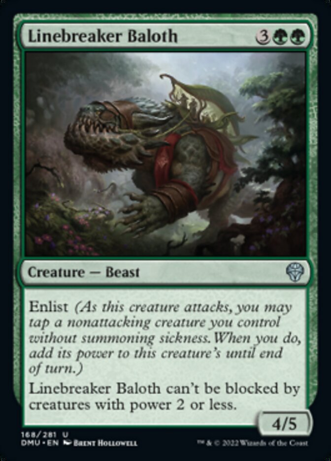 Linebreaker Baloth [Dominaria United] | Chromatic Games