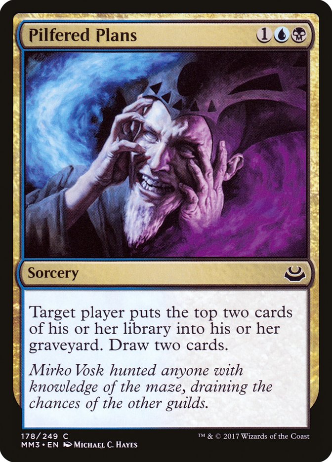 Pilfered Plans [Modern Masters 2017] | Chromatic Games