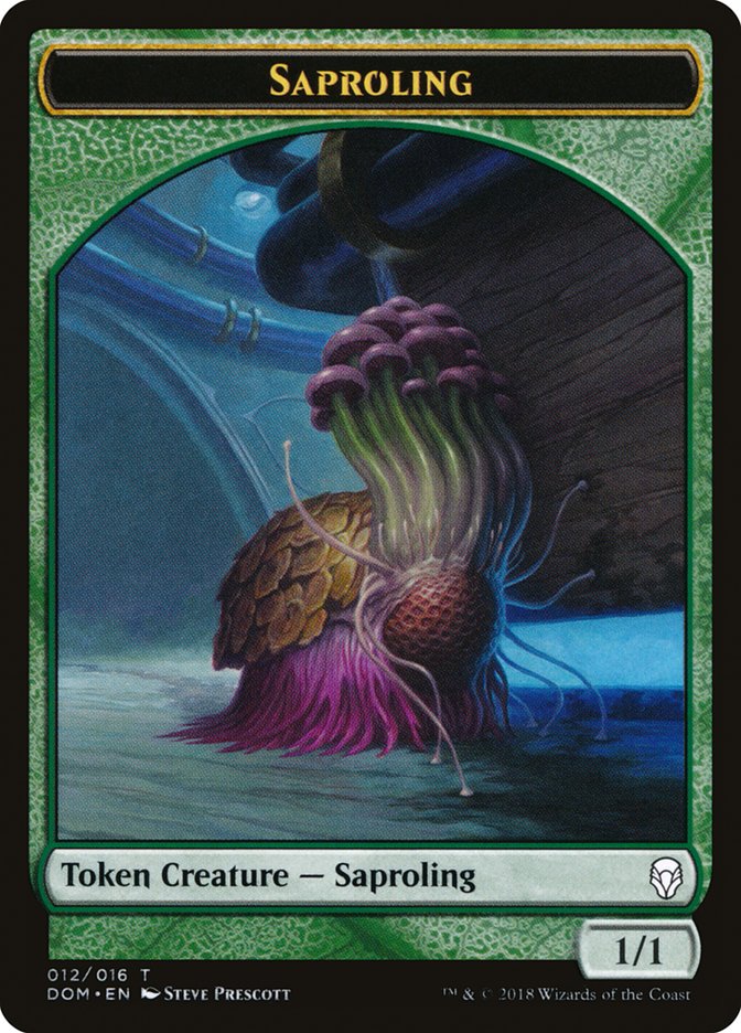 Saproling Token (012/016) [Dominaria Tokens] | Chromatic Games