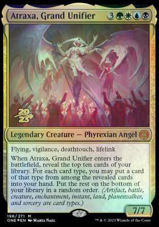 Atraxa, Grand Unifier [Phyrexia: All Will Be One Prerelease Promos] | Chromatic Games