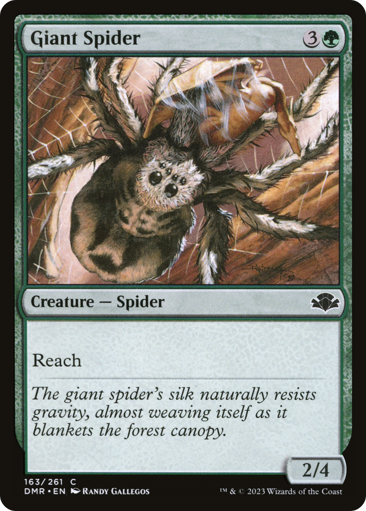 Giant Spider [Dominaria Remastered] | Chromatic Games