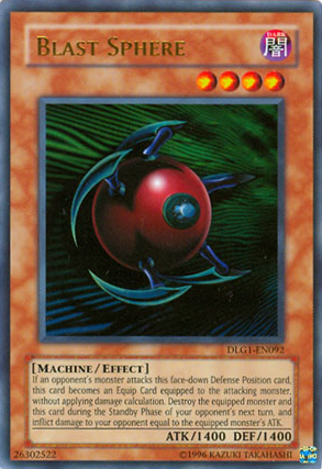 Blast Sphere [DLG1-EN092] Ultra Rare | Chromatic Games