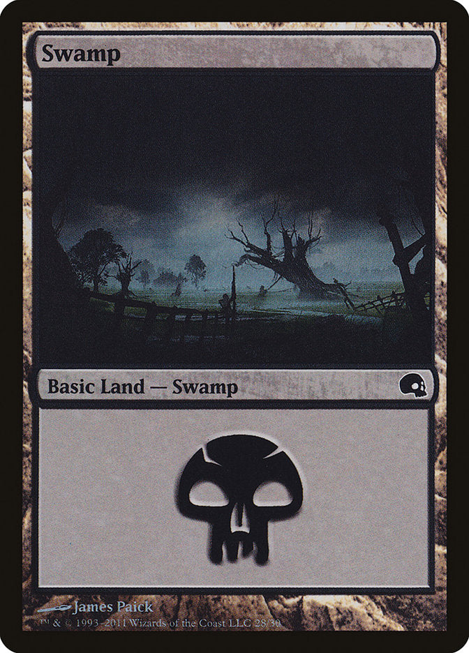 Swamp (28) [Premium Deck Series: Graveborn] | Chromatic Games