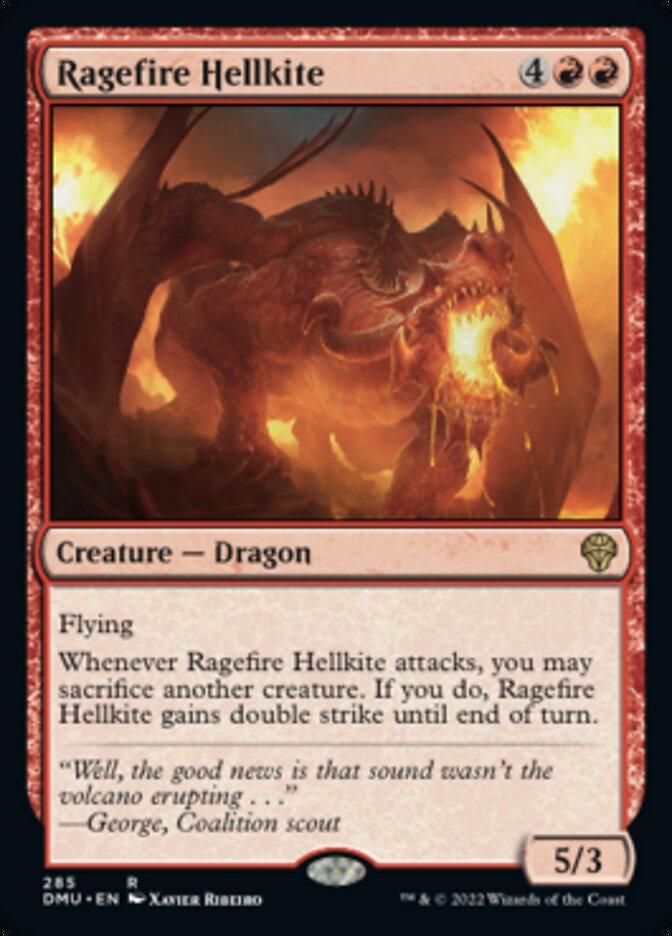 Ragefire Hellkite [Dominaria United] | Chromatic Games