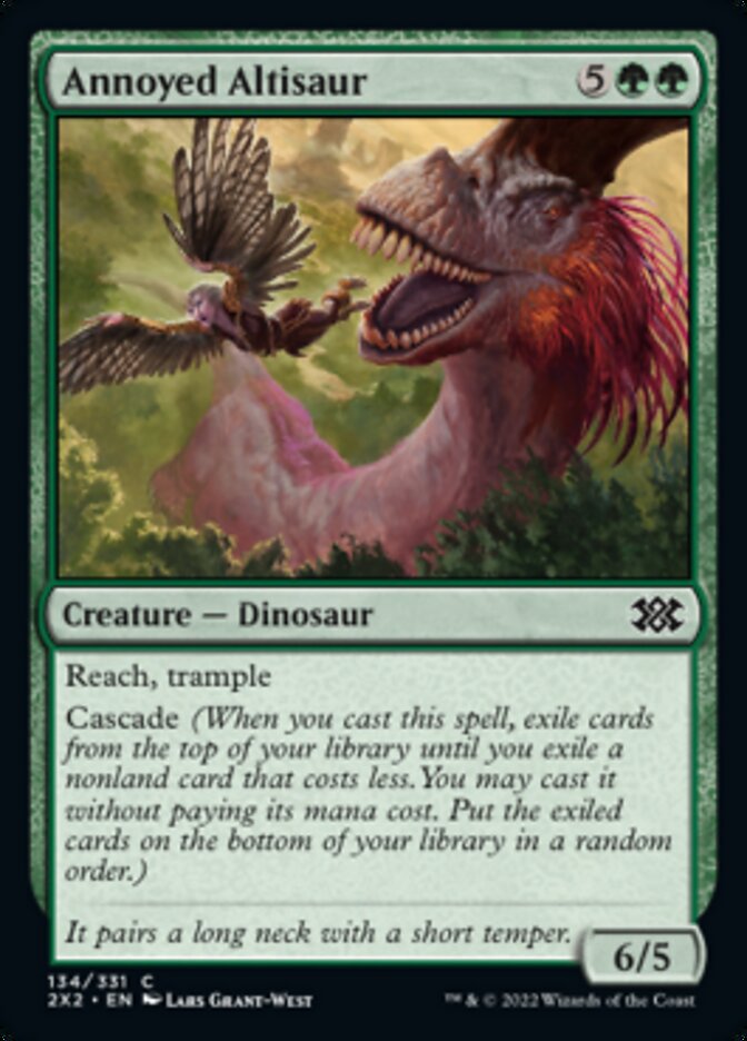 Annoyed Altisaur [Double Masters 2022] | Chromatic Games