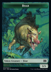 Boar // Eldrazi Scion Double-Sided Token [Double Masters 2022 Tokens] | Chromatic Games