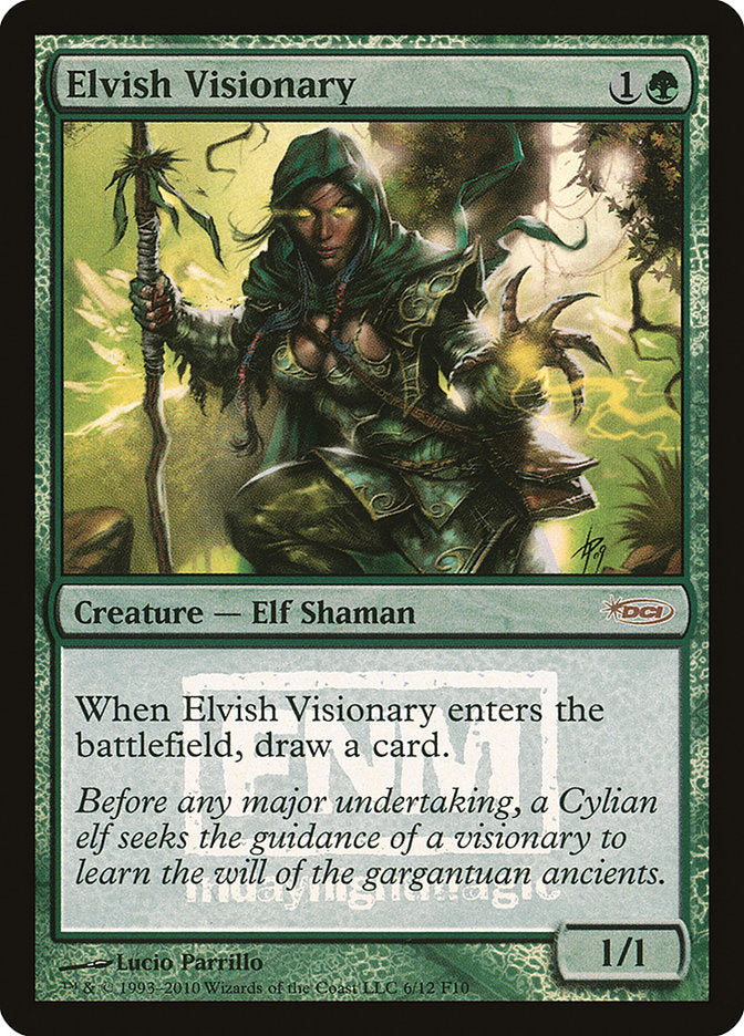 Elvish Visionary [Friday Night Magic 2010] | Chromatic Games