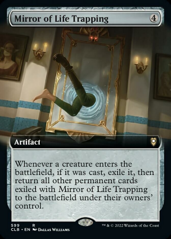 Mirror of Life Trapping (Extended Art) [Commander Legends: Battle for Baldur's Gate] | Chromatic Games