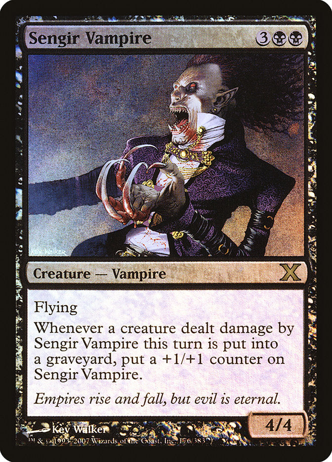 Sengir Vampire (Premium Foil) [Tenth Edition] | Chromatic Games