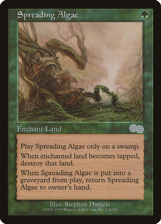 Spreading Algae [Urza's Saga] | Chromatic Games