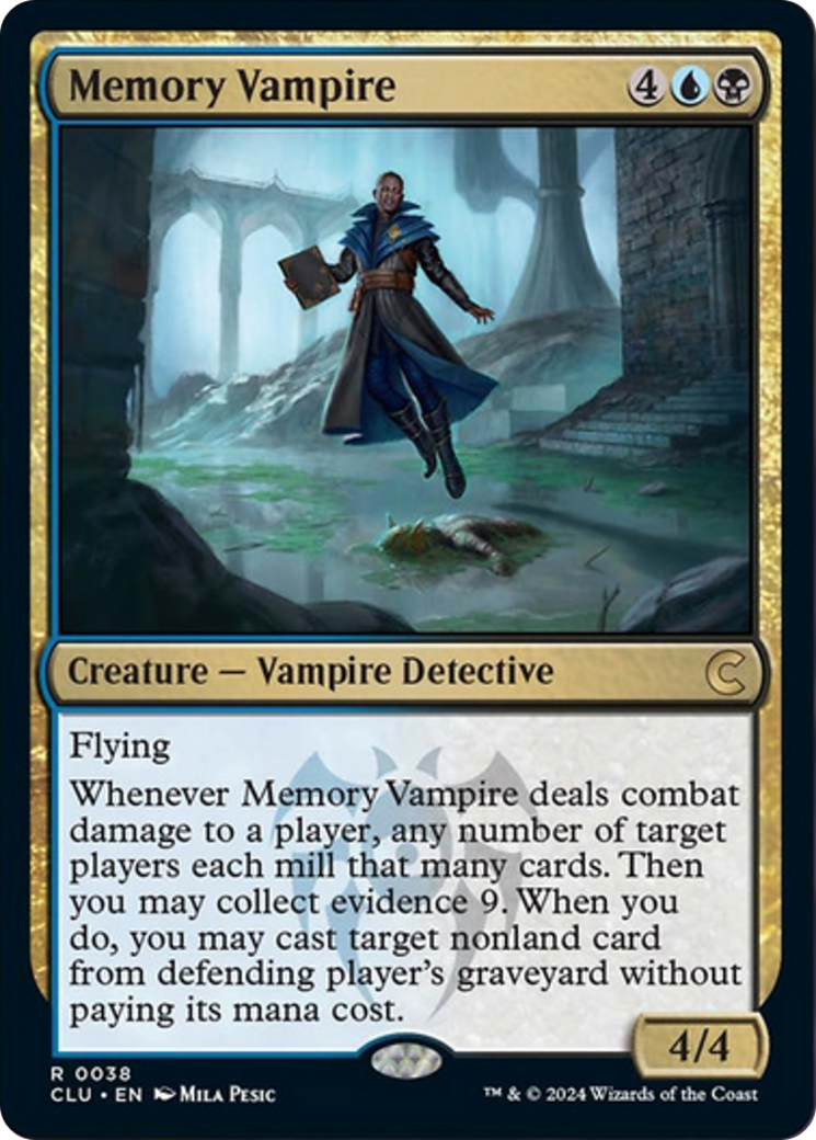 Memory Vampire [Ravnica: Clue Edition] | Chromatic Games