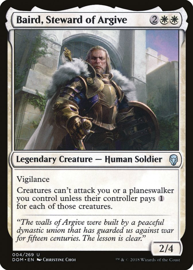 Baird, Steward of Argive [Dominaria] | Chromatic Games