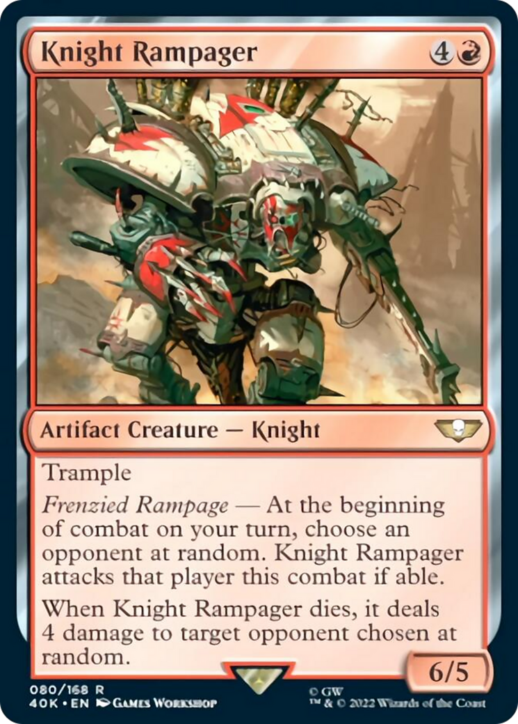 Knight Rampager [Warhammer 40,000] | Chromatic Games