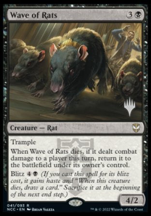 Wave of Rats (Promo Pack) [Streets of New Capenna Commander Promos] | Chromatic Games