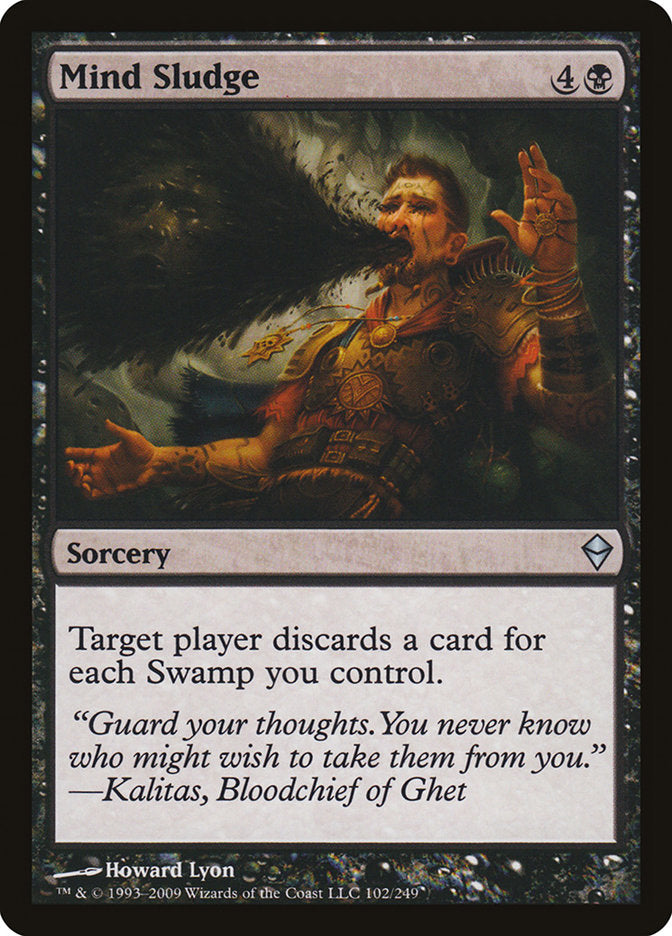 Mind Sludge [Zendikar] | Chromatic Games