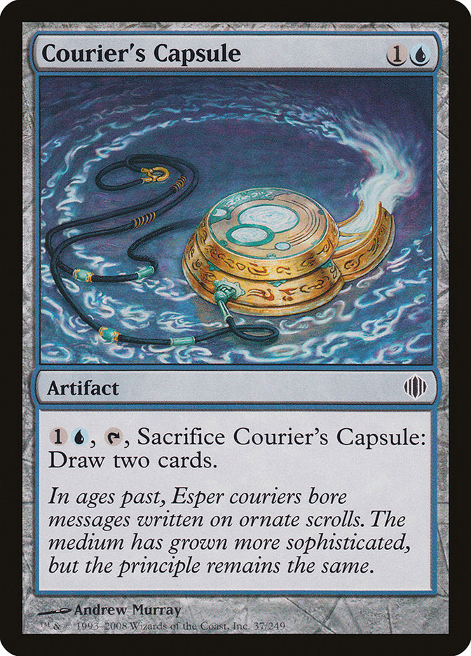 Courier's Capsule [Shards of Alara] | Chromatic Games