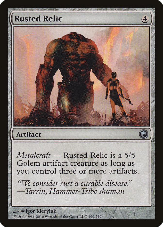 Rusted Relic [Scars of Mirrodin] | Chromatic Games