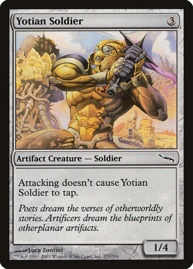 Yotian Soldier [Mirrodin] | Chromatic Games