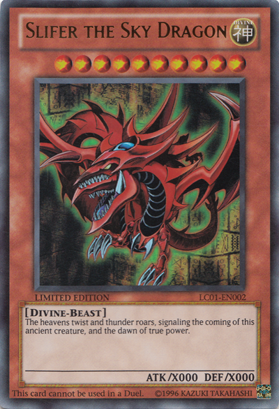 Slifer the Sky Dragon [LC01-EN002] Ultra Rare | Chromatic Games