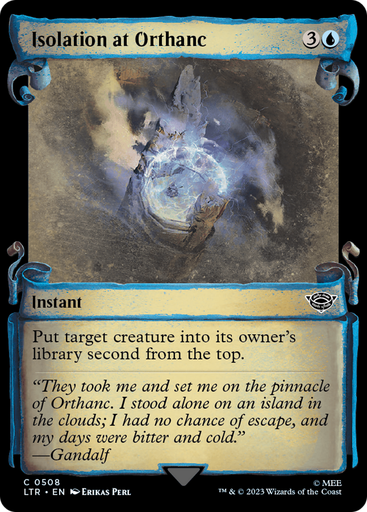 Isolation at Orthanc [The Lord of the Rings: Tales of Middle-Earth Showcase Scrolls] | Chromatic Games