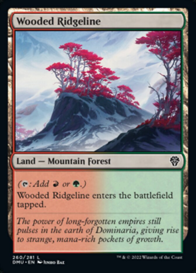 Wooded Ridgeline [Dominaria United] | Chromatic Games