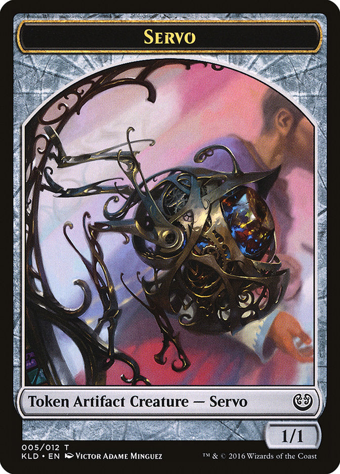 Servo Token (005/012) [Kaladesh Tokens] | Chromatic Games