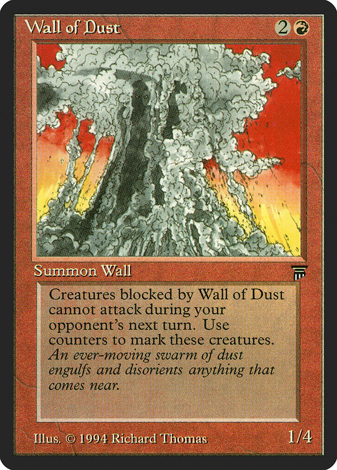 Wall of Dust [Legends] | Chromatic Games