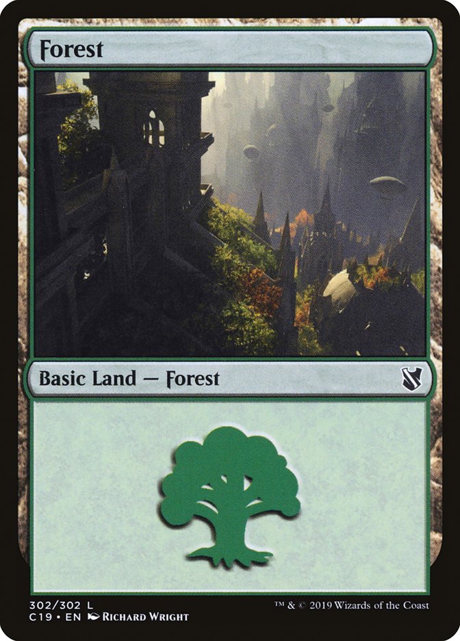 Forest (302) [Commander 2019] | Chromatic Games