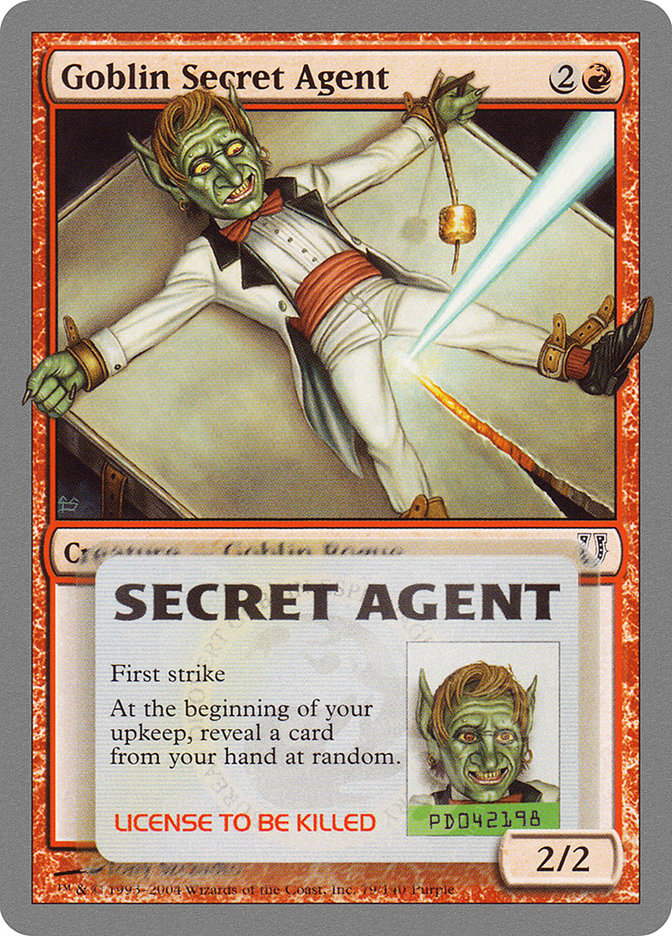 Goblin Secret Agent [Unhinged] | Chromatic Games