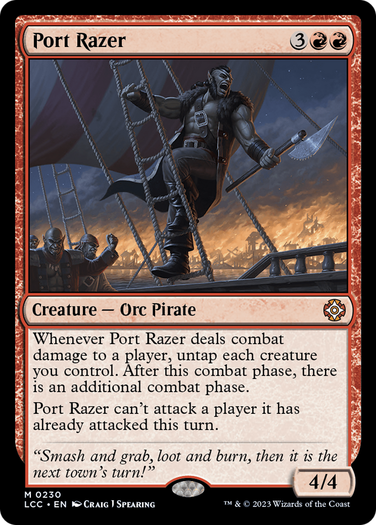 Port Razer [The Lost Caverns of Ixalan Commander] | Chromatic Games