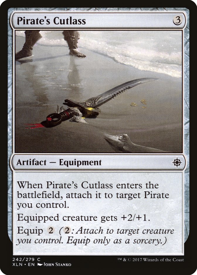 Pirate's Cutlass [Ixalan] | Chromatic Games