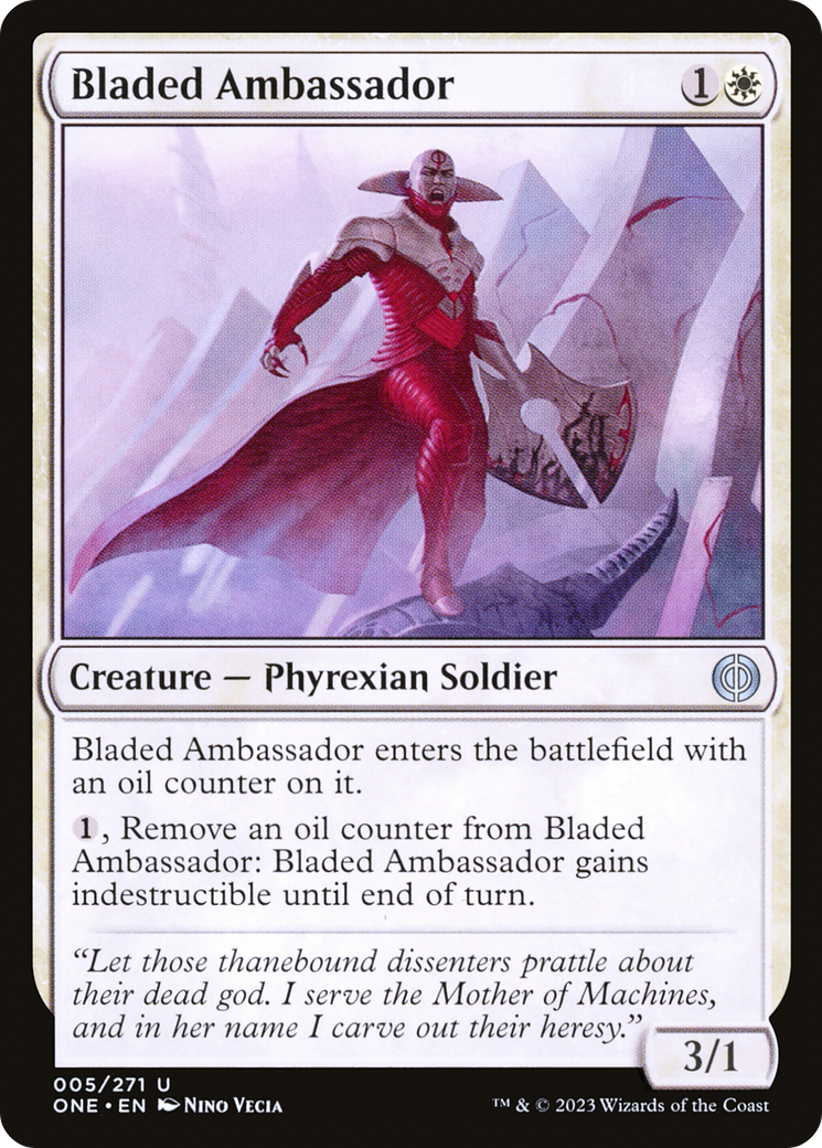 Bladed Ambassador [Phyrexia: All Will Be One] | Chromatic Games