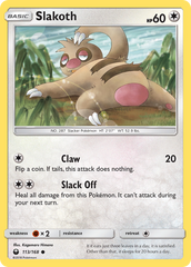 Slakoth (113/168) [Sun & Moon: Celestial Storm] | Chromatic Games