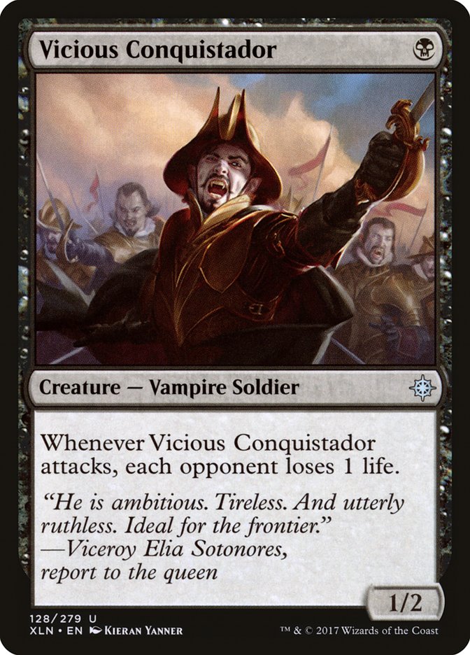 Vicious Conquistador [Ixalan] | Chromatic Games