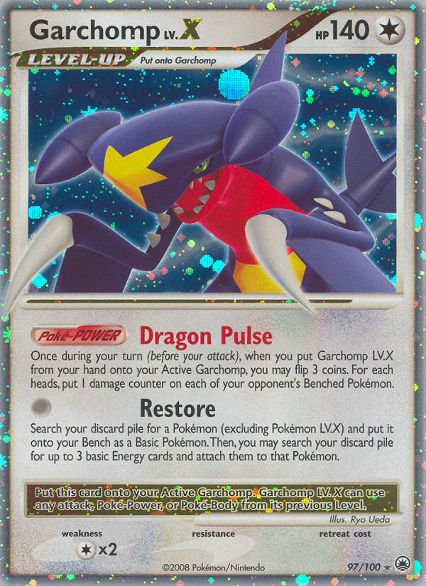 Garchomp LV.X [Majestic Dawn] | Chromatic Games