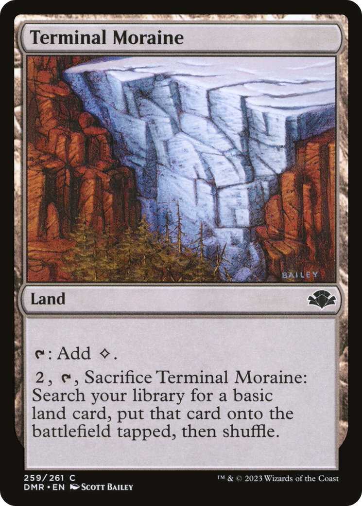 Terminal Moraine [Dominaria Remastered] | Chromatic Games