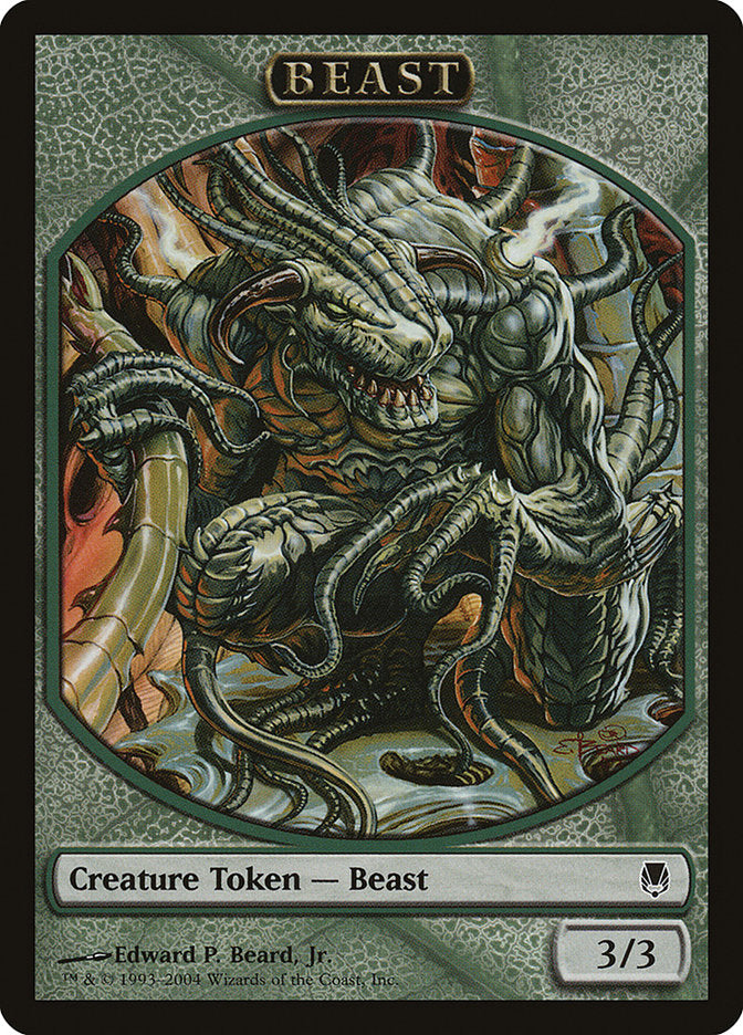 Beast Token [Magic Player Rewards 2004] | Chromatic Games