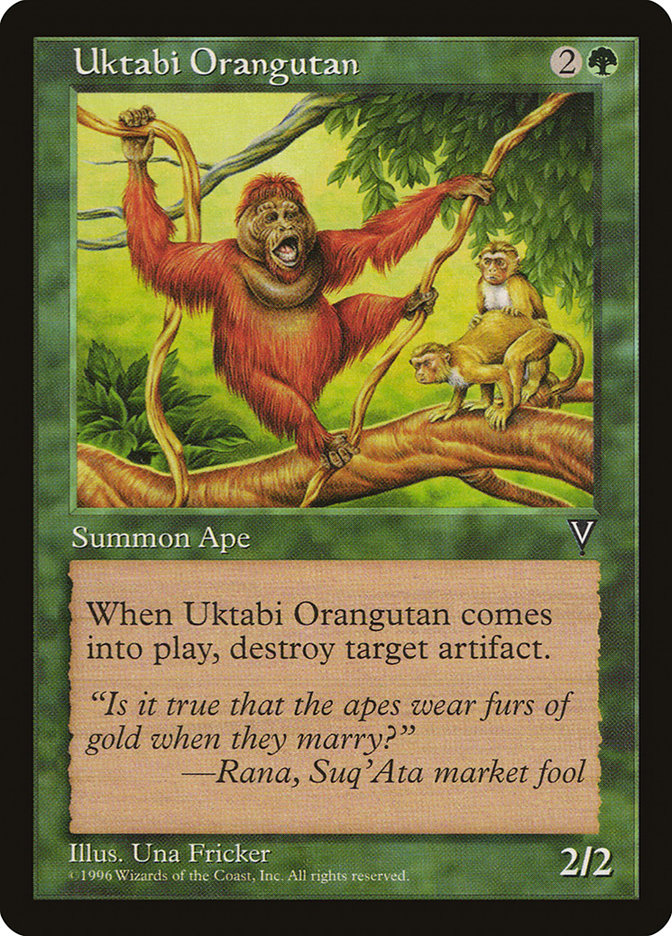 Uktabi Orangutan [Visions] | Chromatic Games