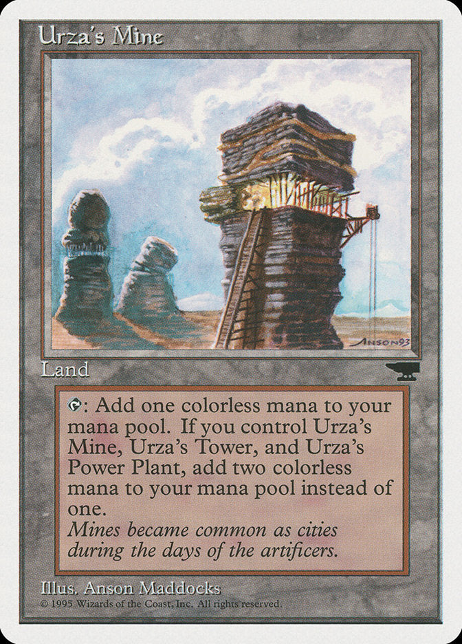 Urza's Mine (Sky Background) [Chronicles] | Chromatic Games